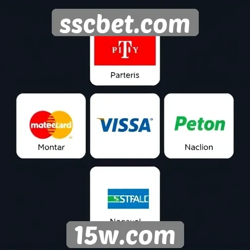 Métodos de pagamento disponíveis no sscbet.com