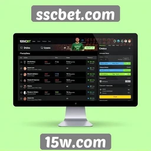 Análise da interface do usuário do sscbet.com